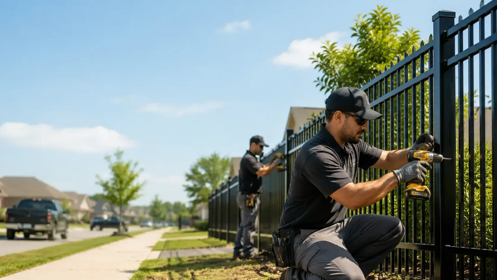 Metal Fence Installation in Maryland